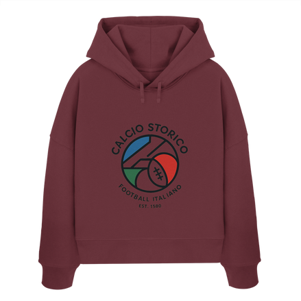 Calcio Storico II - Women's Organic Boxcut Hoodie