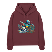 The Field is my Ocean - Womens Organic Boxcut Hoodie