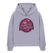 Frankfurt Flamingos - Womens Organic Boxcut Hoodie