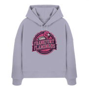 Frankfurt Flamingos - Womens Organic Boxcut Hoodie