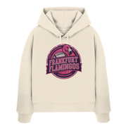 Frankfurt Flamingos - Womens Organic Boxcut Hoodie