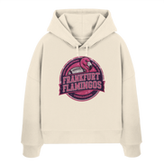 Frankfurt Flamingos - Womens Organic Boxcut Hoodie