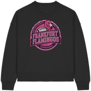 Frankfurt Flamingos - Womens Organic Boxcut Sweatshirt