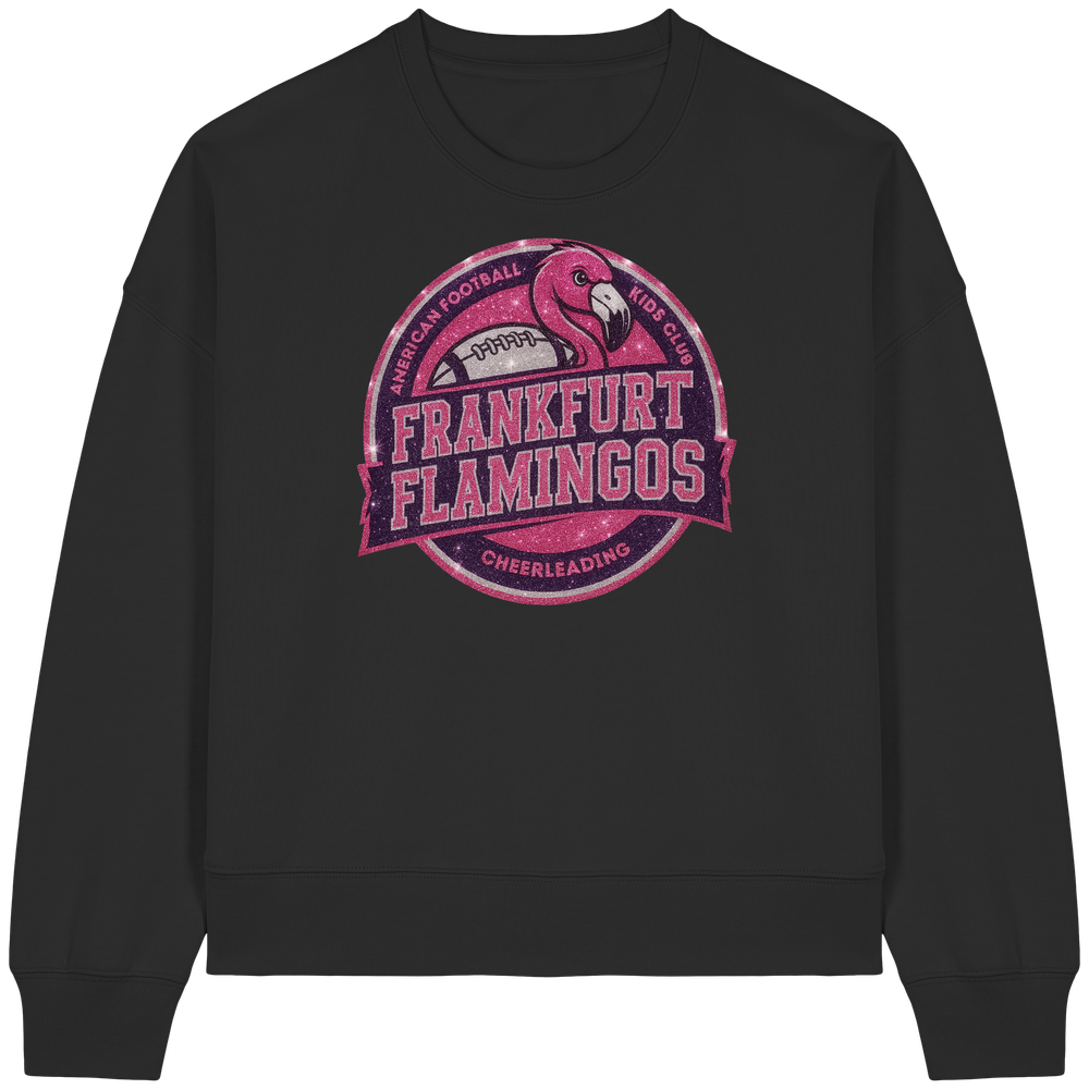 Frankfurt Flamingos - Womens Organic Boxcut Sweatshirt