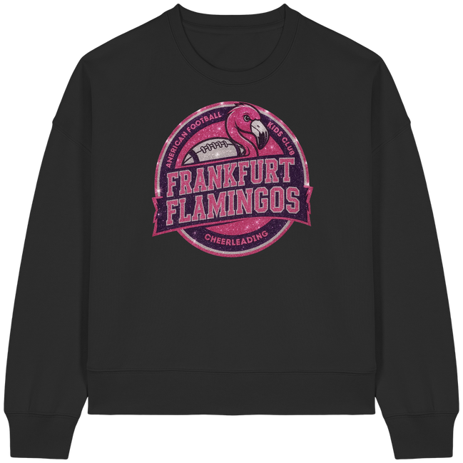 Frankfurt Flamingos - Womens Organic Boxcut Sweatshirt
