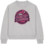 Frankfurt Flamingos - Womens Organic Boxcut Sweatshirt