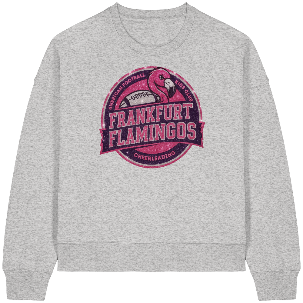 Frankfurt Flamingos - Womens Organic Boxcut Sweatshirt