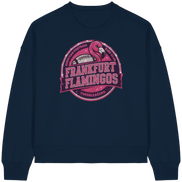 Frankfurt Flamingos - Womens Organic Boxcut Sweatshirt