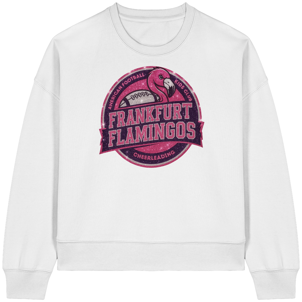 Frankfurt Flamingos - Womens Organic Boxcut Sweatshirt