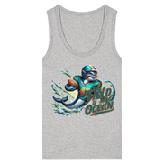 The Field is my Ocean - Womens Organic Fitted Tank Top