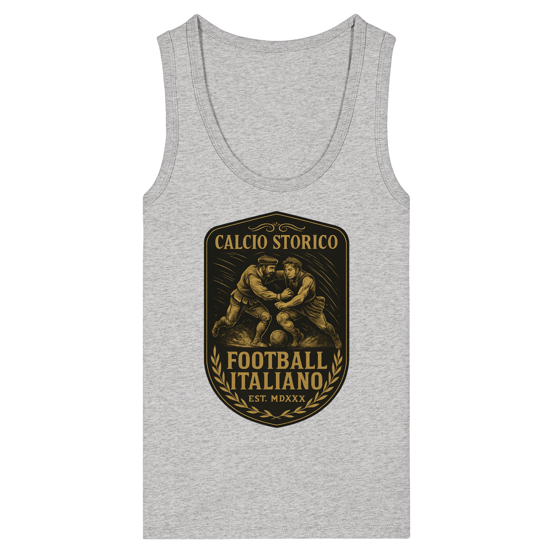 Calcio Storico III - Women's Organic Fitted Tank Top