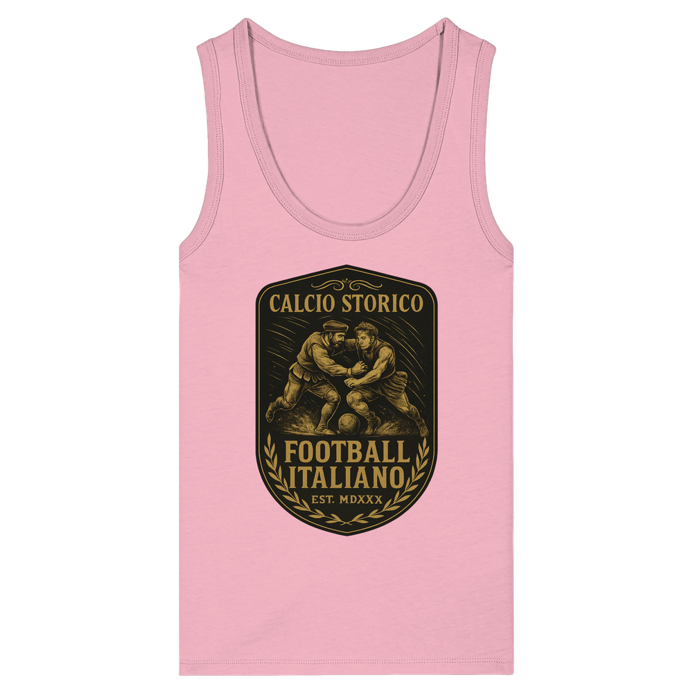 Calcio Storico III - Women's Organic Fitted Tank Top