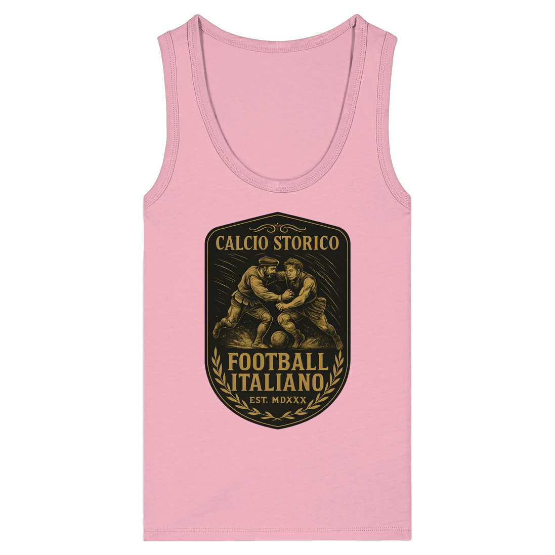 Calcio Storico III - Women's Organic Fitted Tank Top