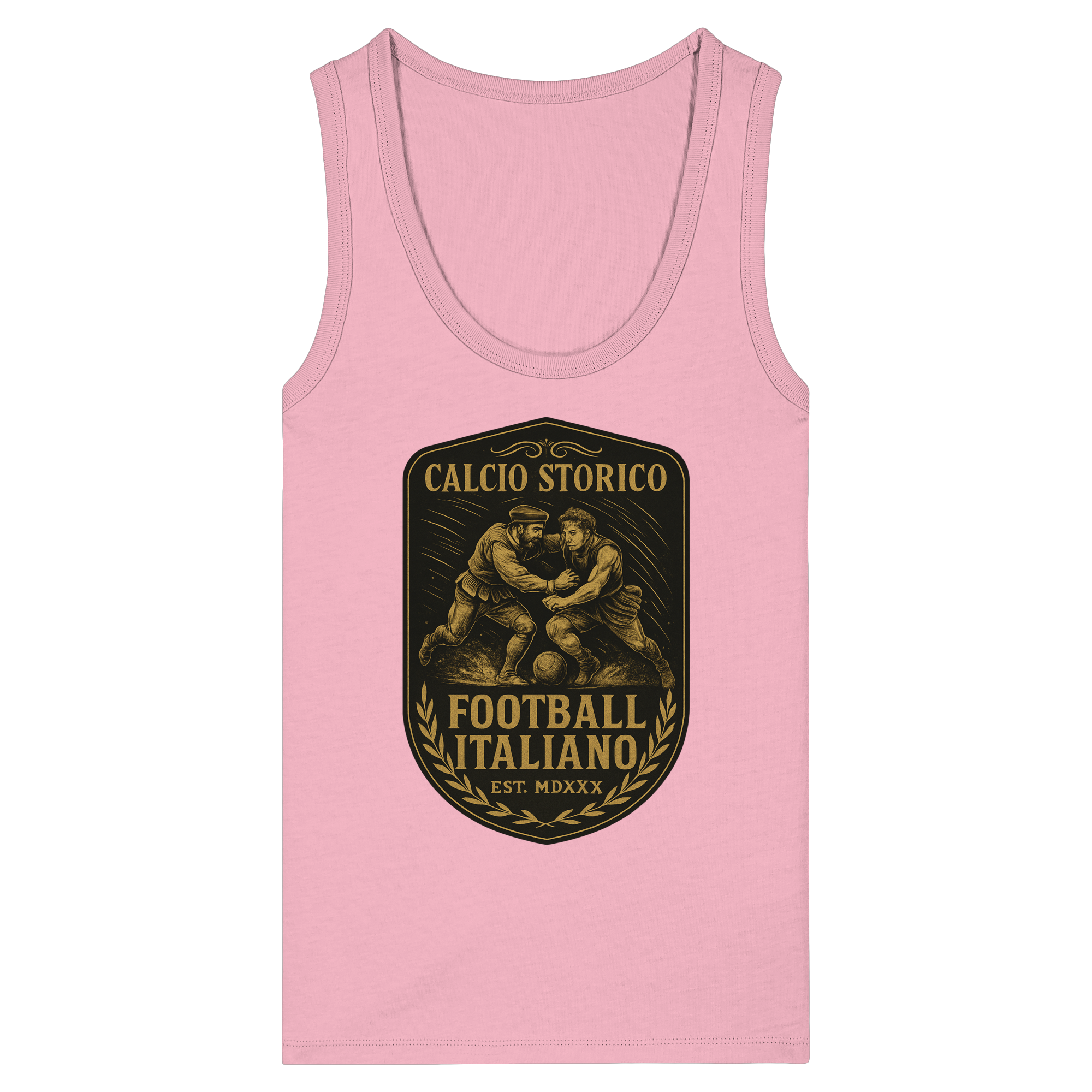 Calcio Storico III - Women's Organic Fitted Tank Top