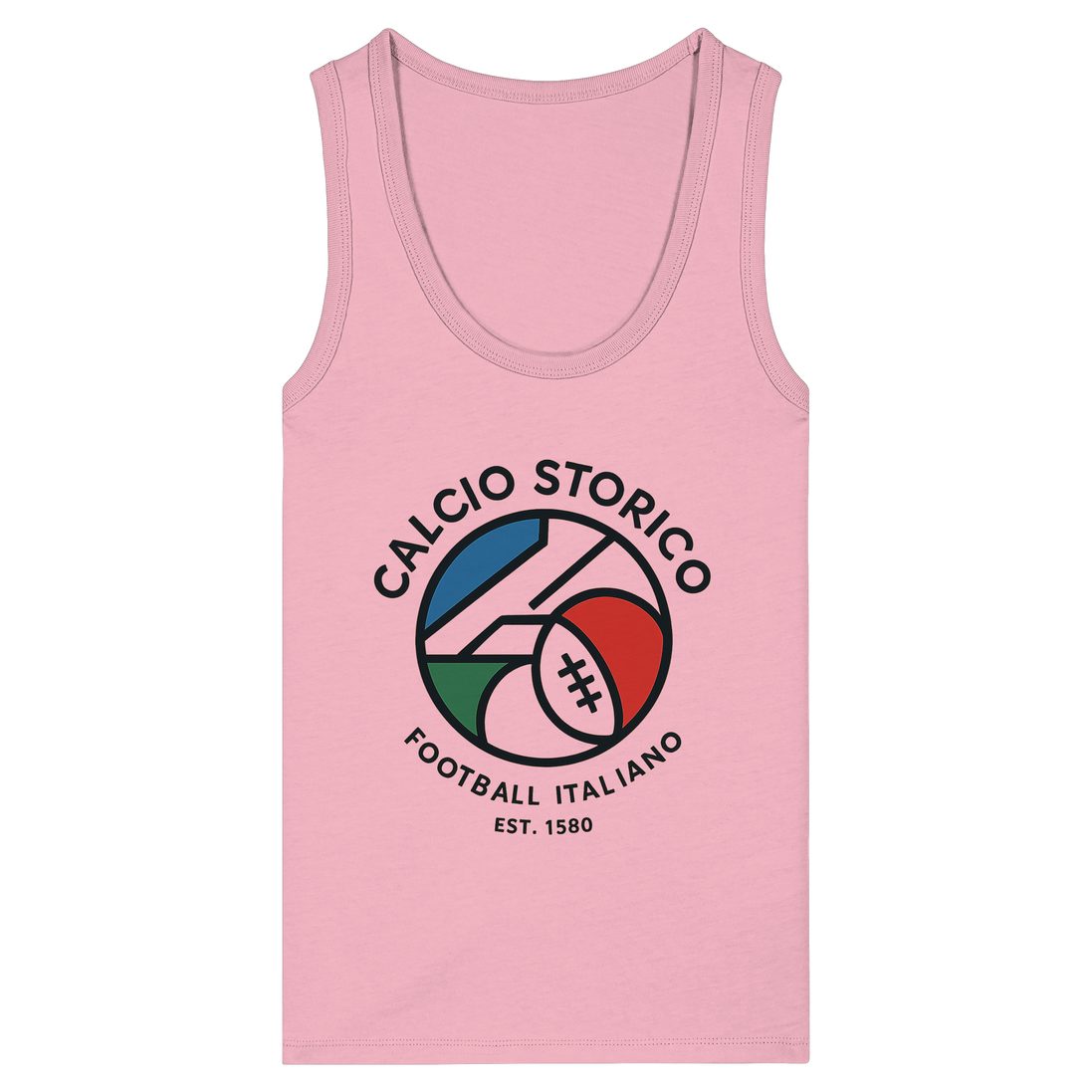 Calcio Storico II - Womens Organic Fitted Tank Top