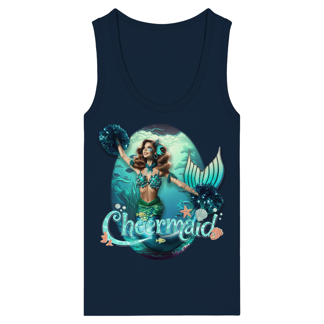 Cheermaid - Womens Organic Fitted Tank Top
