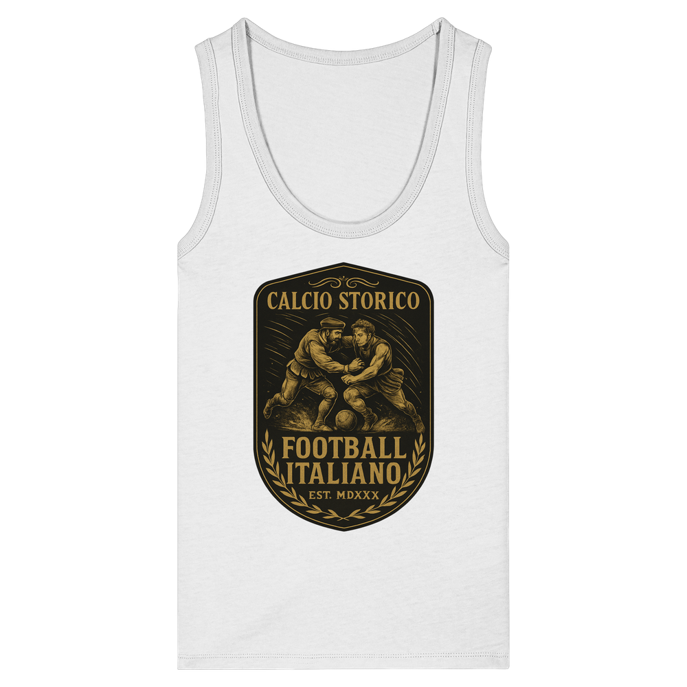 Calcio Storico III - Women's Organic Fitted Tank Top