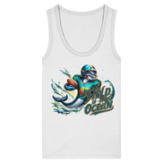 The Field is my Ocean - Womens Organic Fitted Tank Top