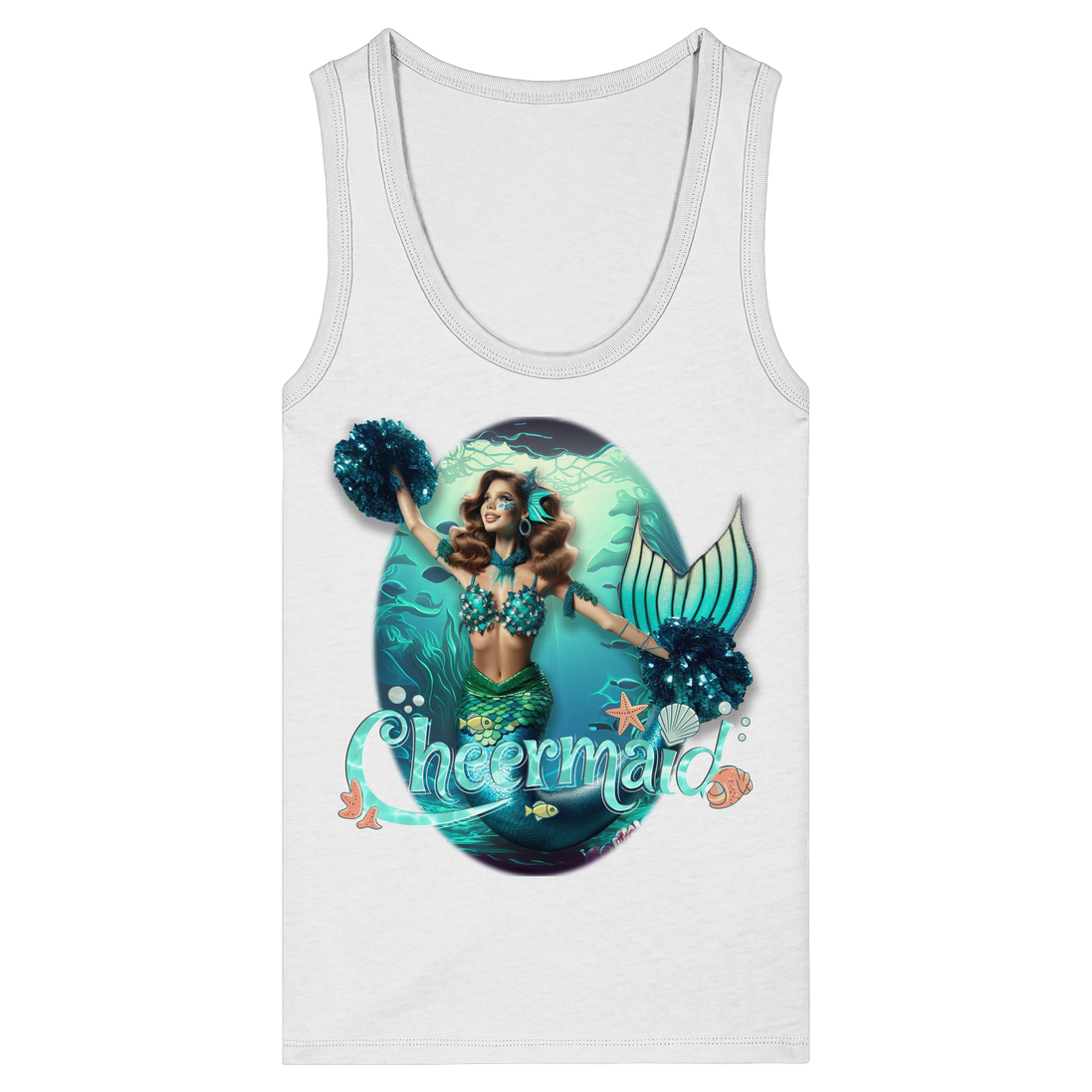 Cheermaid - Womens Organic Fitted Tank Top