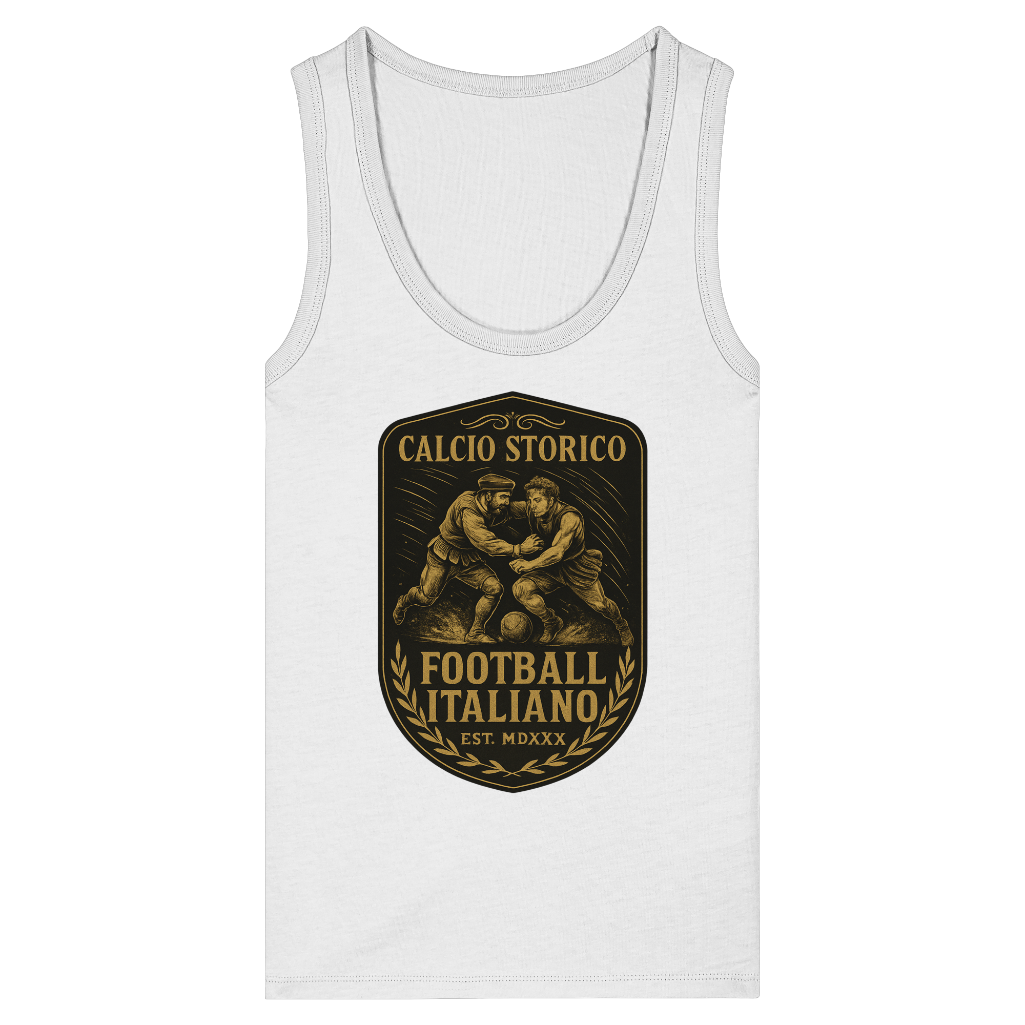 Calcio Storico III - Women's Organic Fitted Tank Top