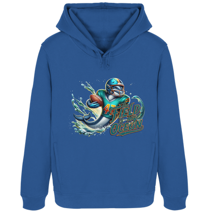 The Field is my Ocean - Womens Organic Hoodie B&C