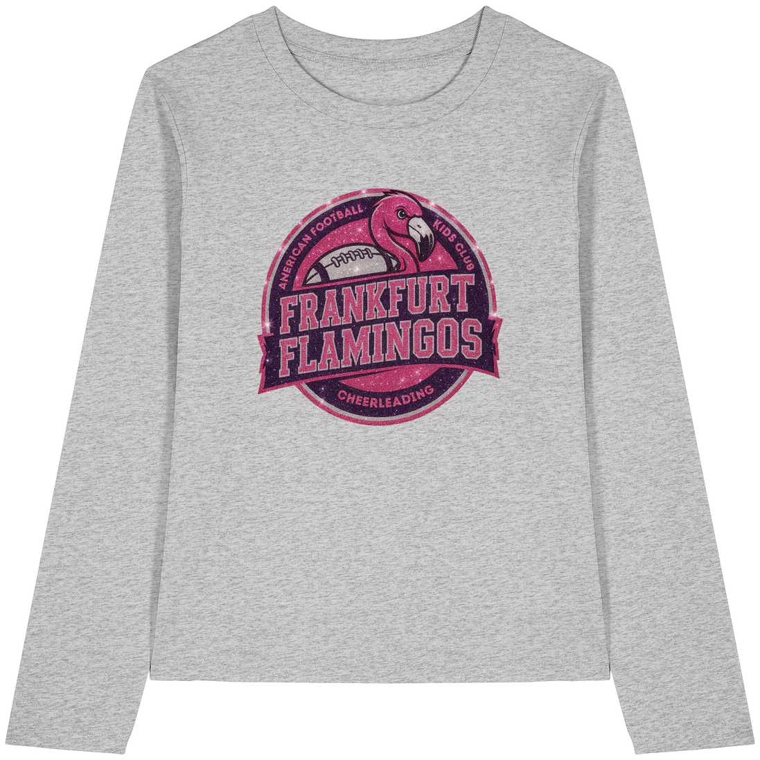 Frankfurt Flamingos - Womens Organic Longsleeve T-Shirt