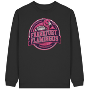 Frankfurt Flamingos - Womens Organic Oversized Sweatshirt