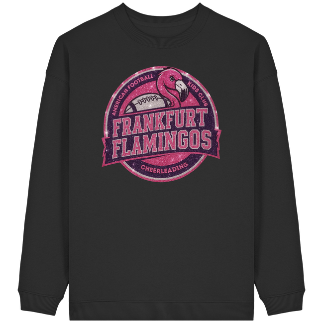 Frankfurt Flamingos - Womens Organic Oversized Sweatshirt