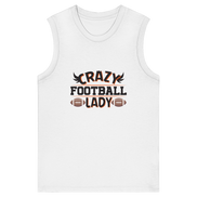 Crazy Football Lady - Womens Organic Tank Top
