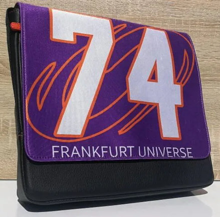 Game Worn American Football Messenger Bag „Frankfurt Universe“